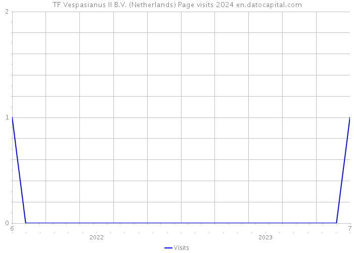 TF Vespasianus II B.V. (Netherlands) Page visits 2024 