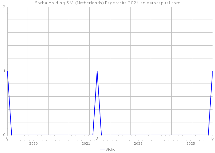 Sorba Holding B.V. (Netherlands) Page visits 2024 