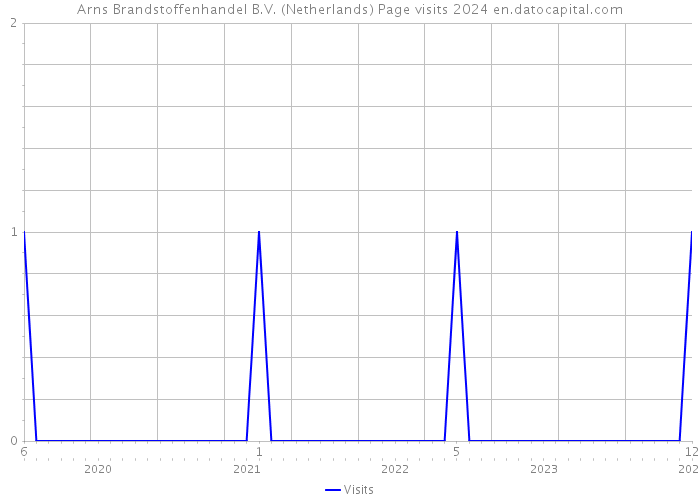 Arns Brandstoffenhandel B.V. (Netherlands) Page visits 2024 