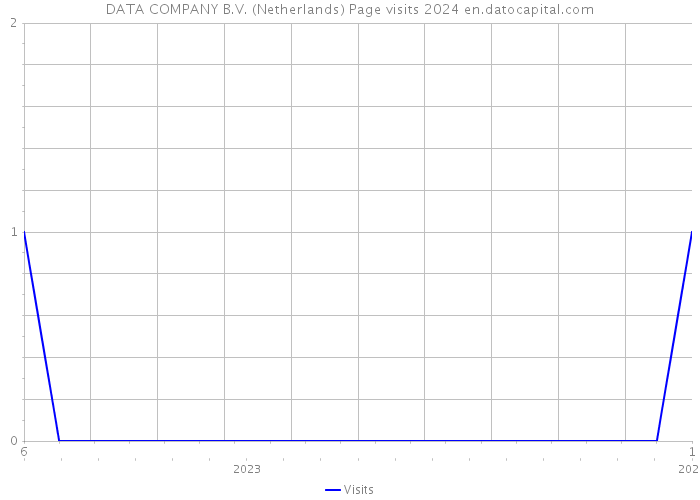 DATA+COMPANY B.V. (Netherlands) Page visits 2024 