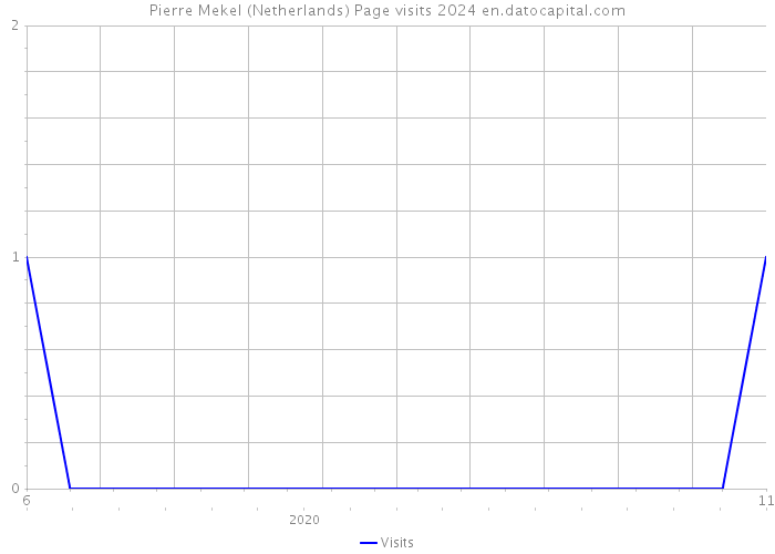 Pierre Mekel (Netherlands) Page visits 2024 