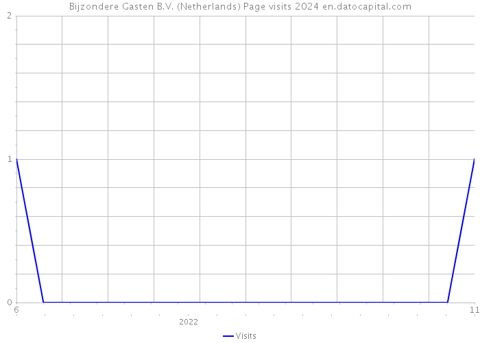 Bijzondere Gasten B.V. (Netherlands) Page visits 2024 