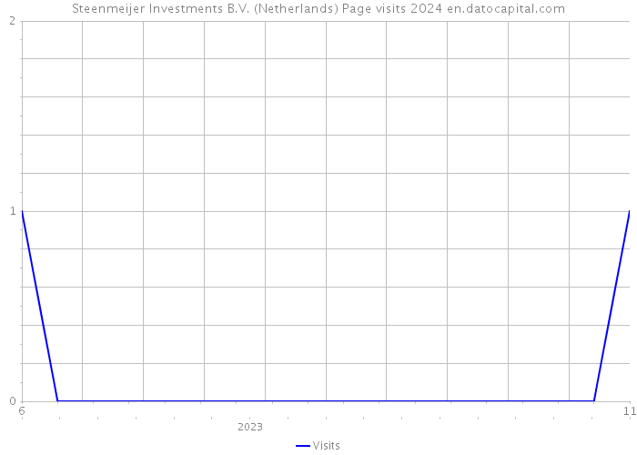 Steenmeijer Investments B.V. (Netherlands) Page visits 2024 