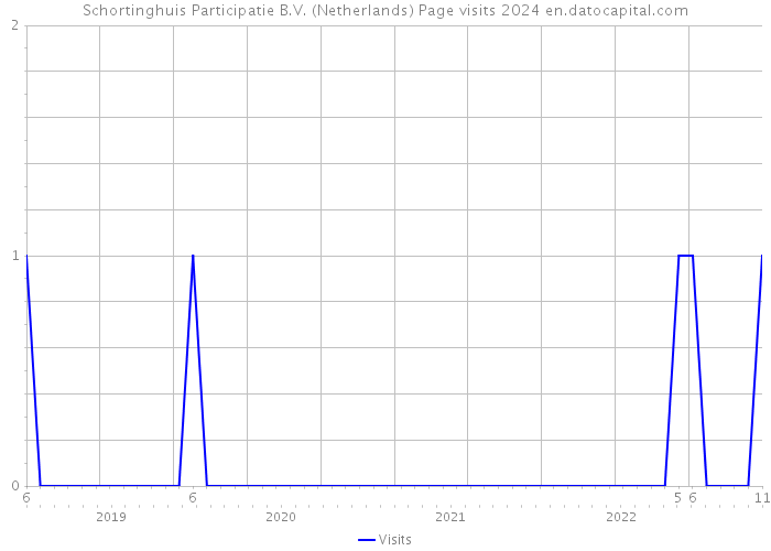 Schortinghuis Participatie B.V. (Netherlands) Page visits 2024 