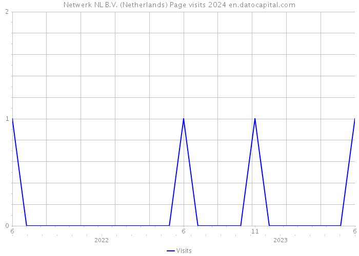 Netwerk NL B.V. (Netherlands) Page visits 2024 