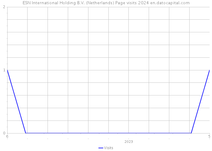 ESN International Holding B.V. (Netherlands) Page visits 2024 