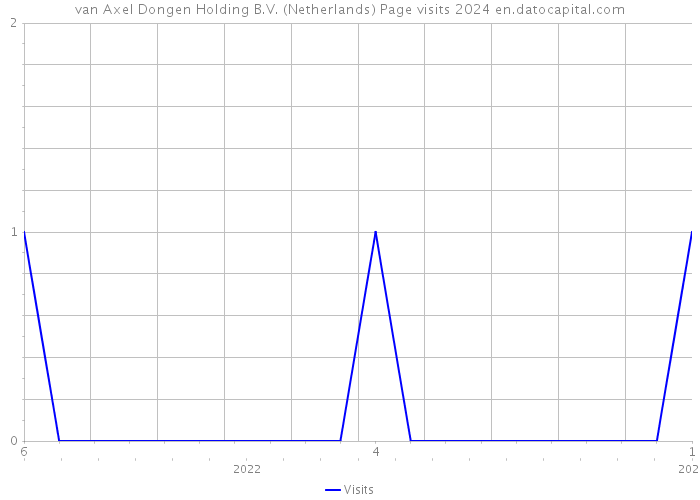 van Axel Dongen Holding B.V. (Netherlands) Page visits 2024 