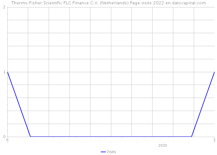 Thermo Fisher Scientific FLC Finance C.V. (Netherlands) Page visits 2022 