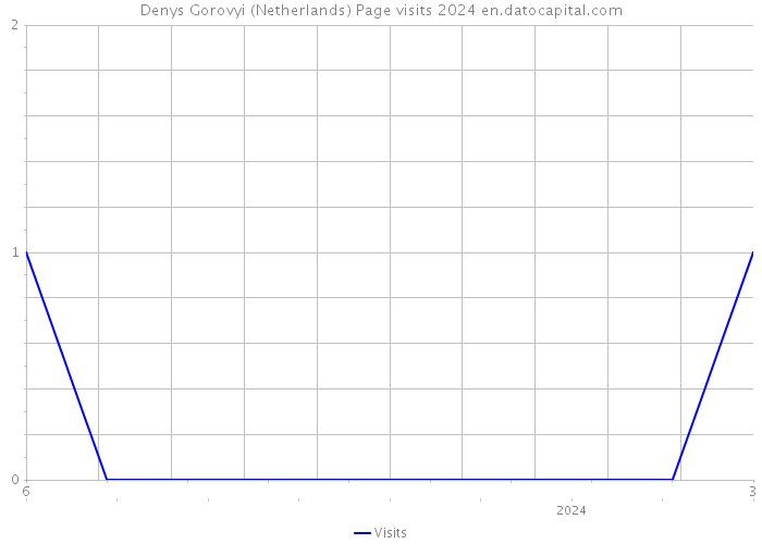 Denys Gorovyi (Netherlands) Page visits 2024 