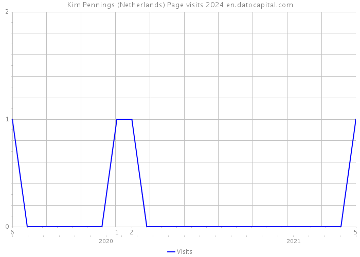 Kim Pennings (Netherlands) Page visits 2024 
