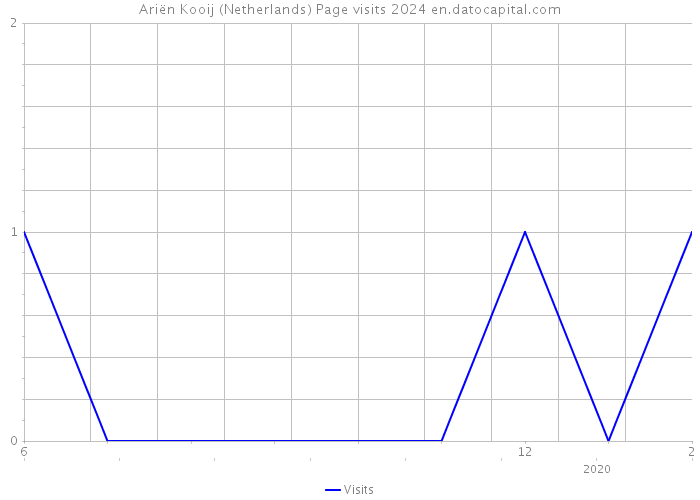 Ariën Kooij (Netherlands) Page visits 2024 