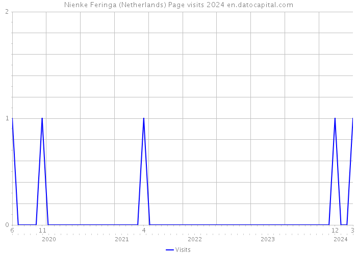 Nienke Feringa (Netherlands) Page visits 2024 