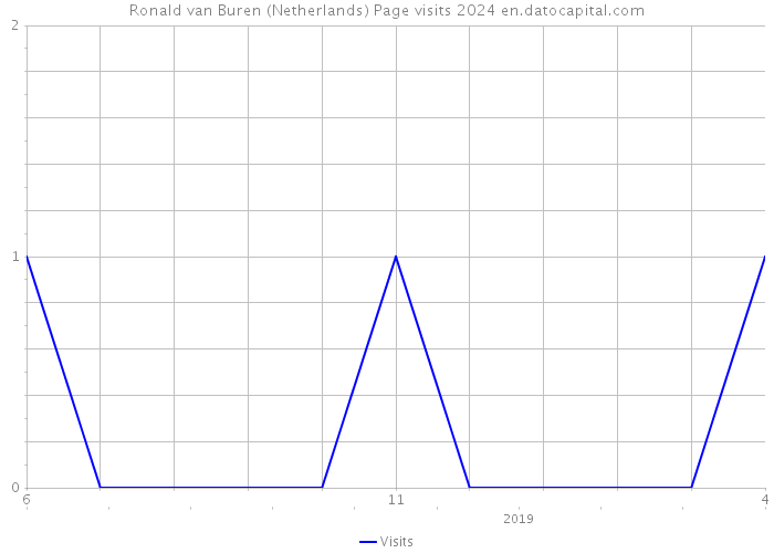 Ronald van Buren (Netherlands) Page visits 2024 