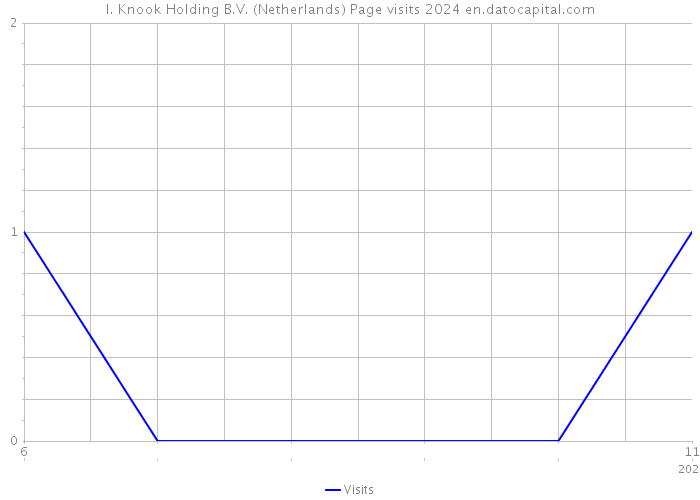 I. Knook Holding B.V. (Netherlands) Page visits 2024 