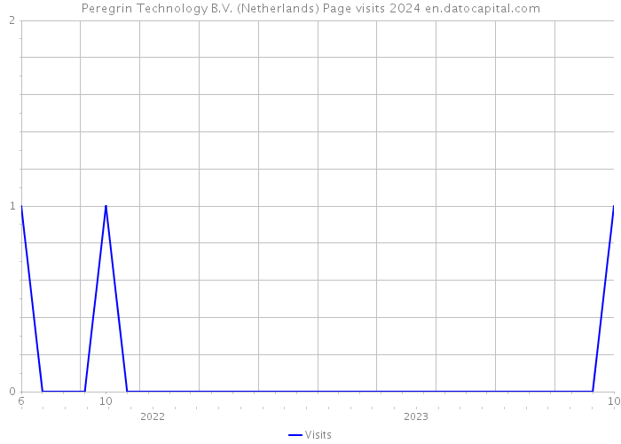 Peregrin Technology B.V. (Netherlands) Page visits 2024 