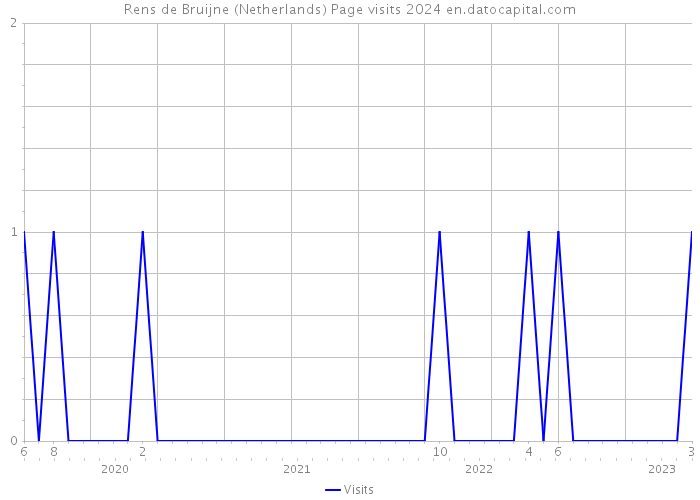 Rens de Bruijne (Netherlands) Page visits 2024 