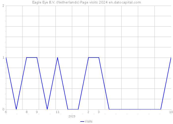 Eagle Eye B.V. (Netherlands) Page visits 2024 