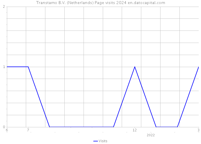 Transtamo B.V. (Netherlands) Page visits 2024 