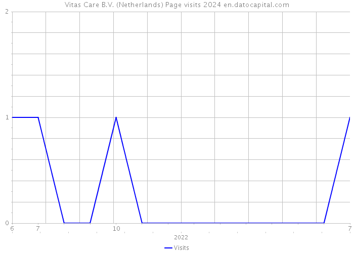 Vitas Care B.V. (Netherlands) Page visits 2024 