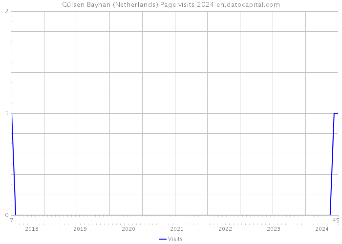 Gülsen Bayhan (Netherlands) Page visits 2024 