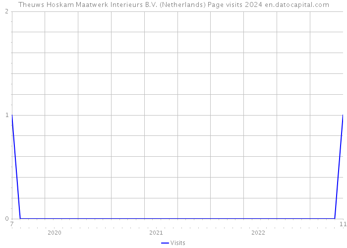 Theuws Hoskam Maatwerk Interieurs B.V. (Netherlands) Page visits 2024 