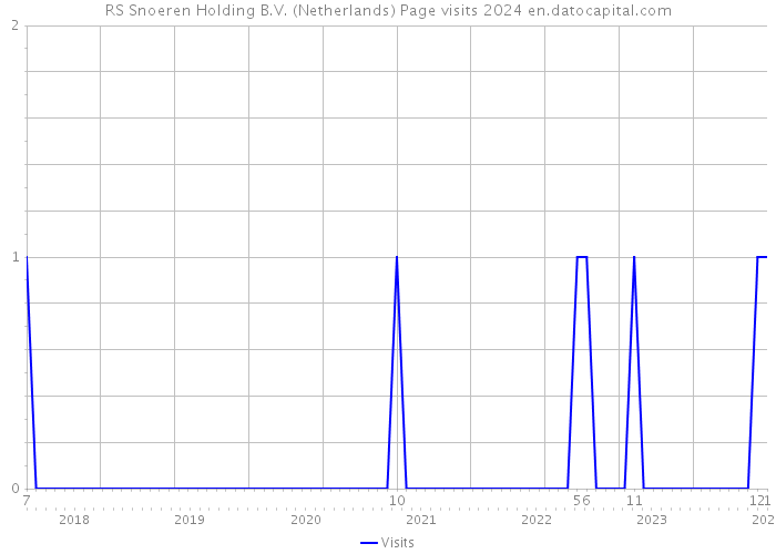 RS Snoeren Holding B.V. (Netherlands) Page visits 2024 
