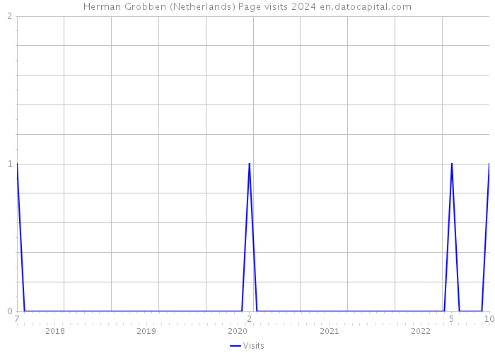 Herman Grobben (Netherlands) Page visits 2024 