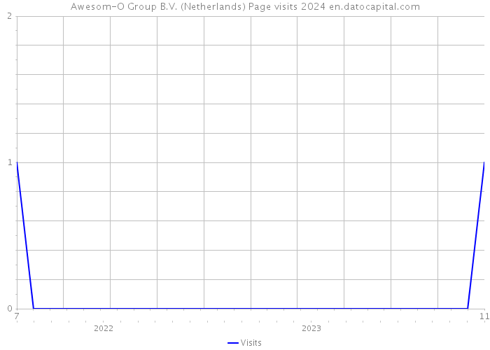 Awesom-O Group B.V. (Netherlands) Page visits 2024 