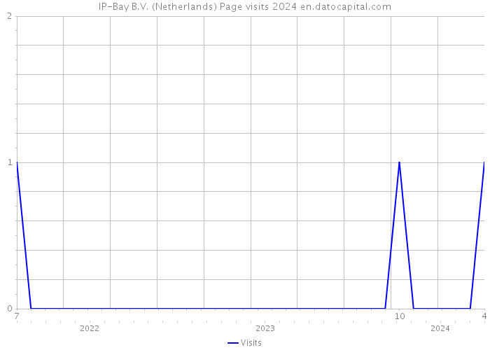 IP-Bay B.V. (Netherlands) Page visits 2024 