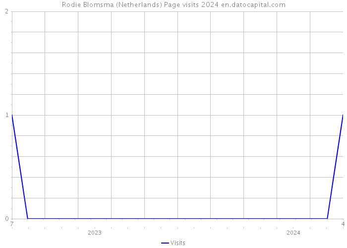 Rodie Blomsma (Netherlands) Page visits 2024 