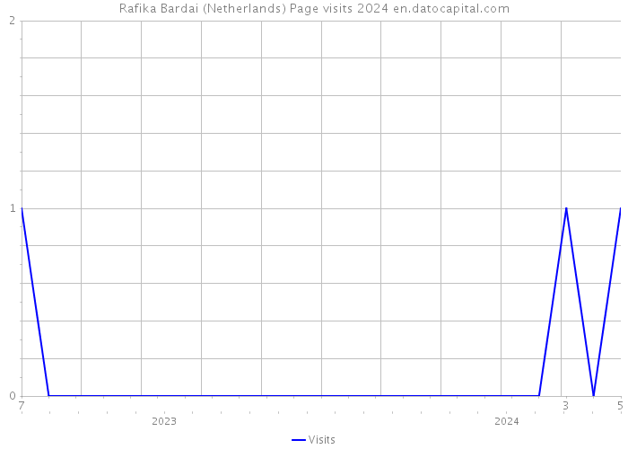 Rafika Bardai (Netherlands) Page visits 2024 