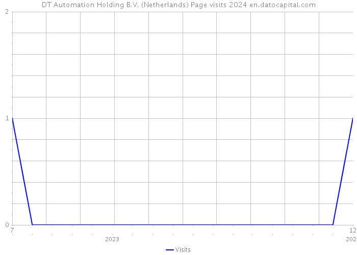 DT Automation Holding B.V. (Netherlands) Page visits 2024 