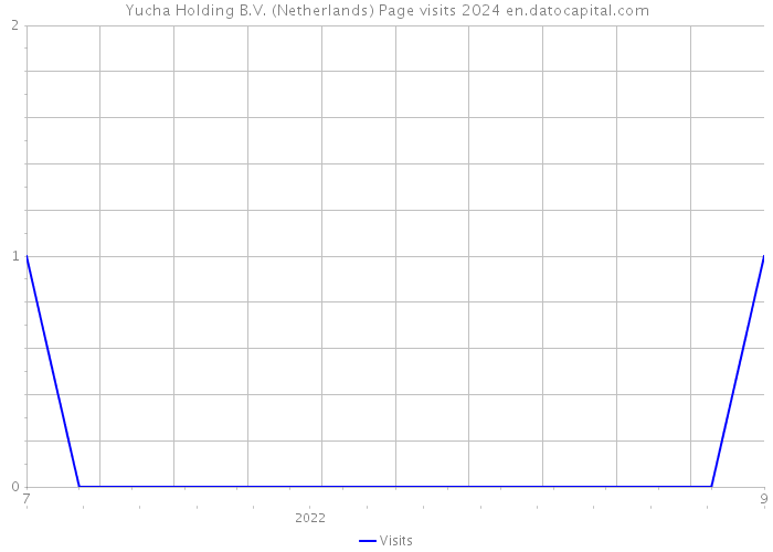 Yucha Holding B.V. (Netherlands) Page visits 2024 