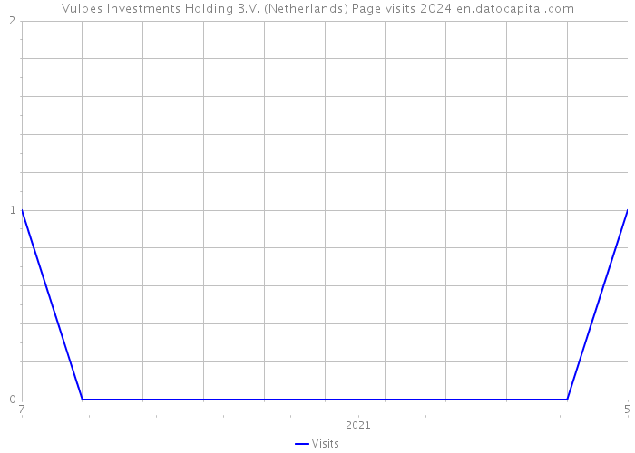 Vulpes Investments Holding B.V. (Netherlands) Page visits 2024 