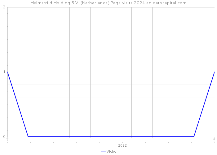 Helmstrijd Holding B.V. (Netherlands) Page visits 2024 