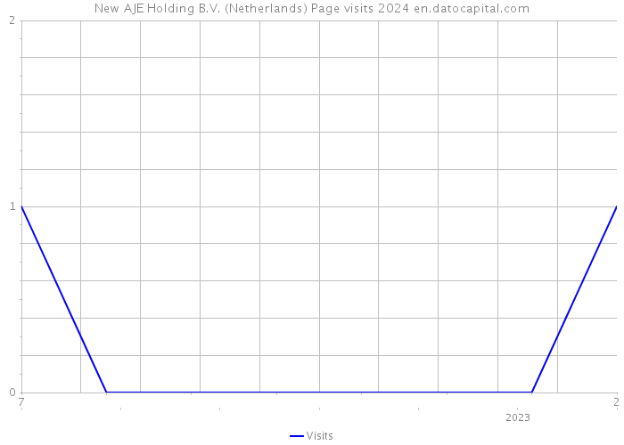 New AJE Holding B.V. (Netherlands) Page visits 2024 