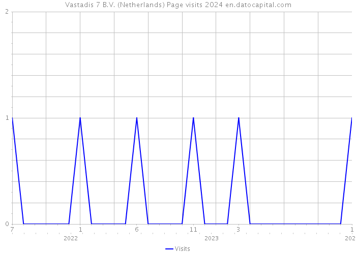Vastadis 7 B.V. (Netherlands) Page visits 2024 