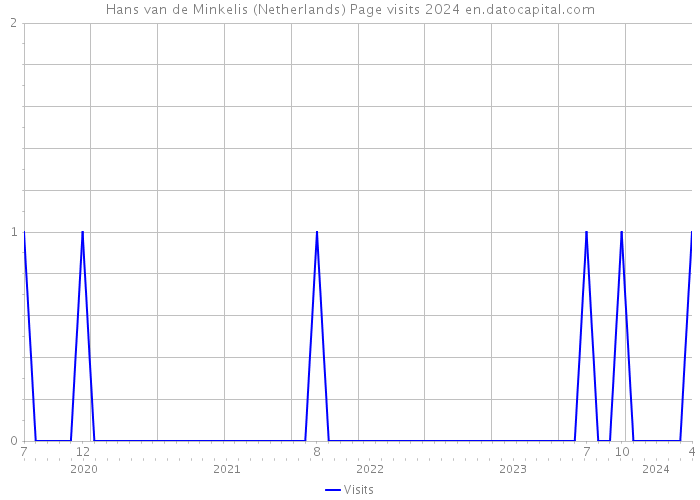 Hans van de Minkelis (Netherlands) Page visits 2024 