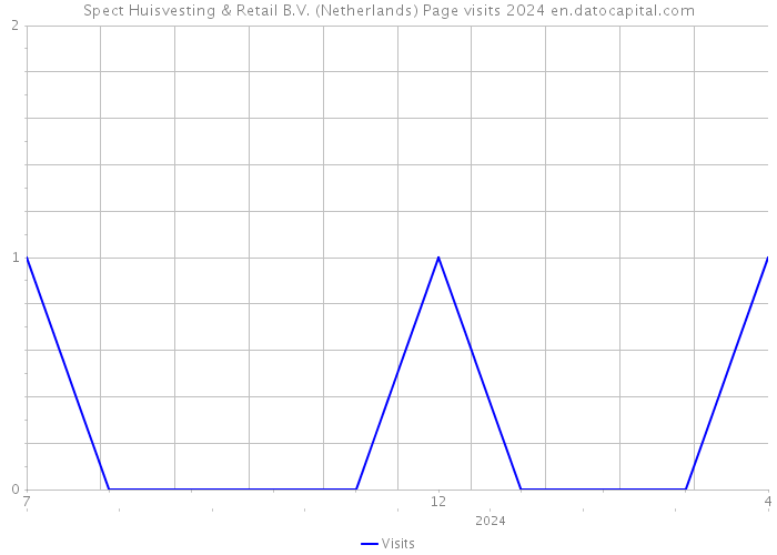Spect Huisvesting & Retail B.V. (Netherlands) Page visits 2024 