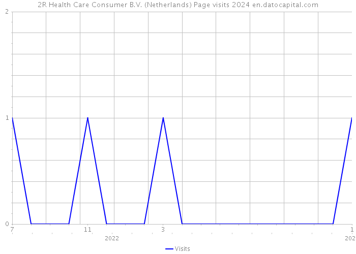 2R Health Care Consumer B.V. (Netherlands) Page visits 2024 