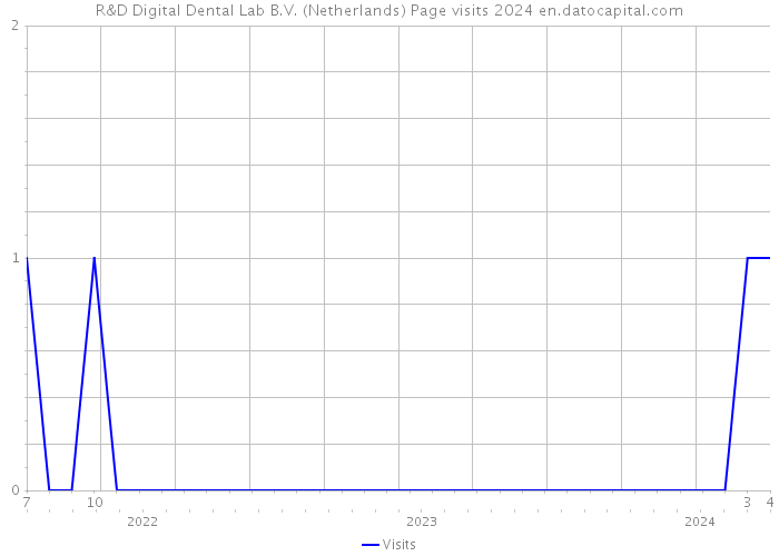 R&D Digital Dental Lab B.V. (Netherlands) Page visits 2024 