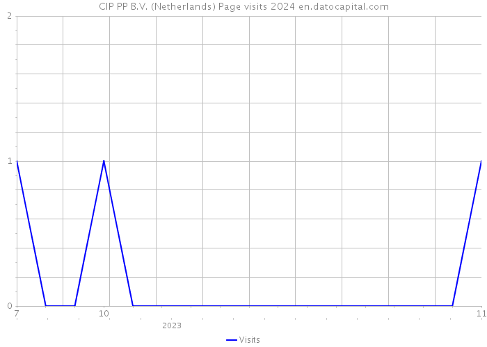 CIP PP B.V. (Netherlands) Page visits 2024 