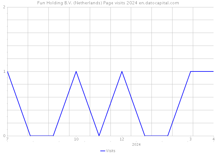 Fun Holding B.V. (Netherlands) Page visits 2024 