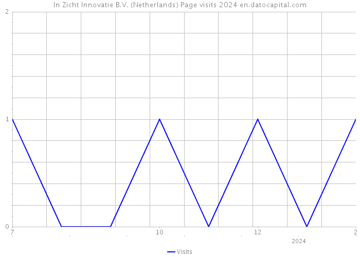 In Zicht Innovatie B.V. (Netherlands) Page visits 2024 