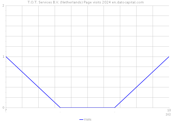 T.O.T. Services B.V. (Netherlands) Page visits 2024 