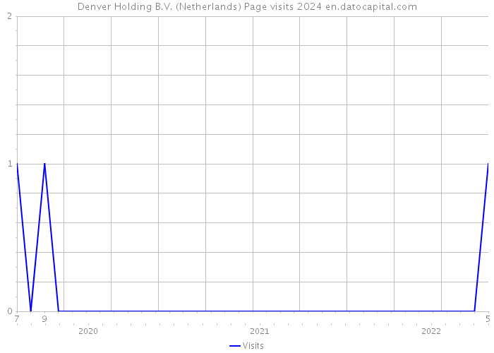 Denver Holding B.V. (Netherlands) Page visits 2024 