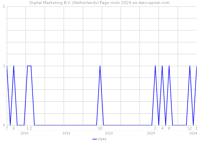Digital Marketing B.V. (Netherlands) Page visits 2024 