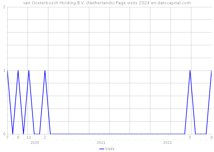 van Oosterbosch Holding B.V. (Netherlands) Page visits 2024 