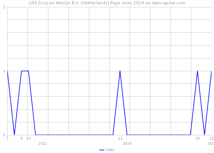 G4S Zorg en Welzijn B.V. (Netherlands) Page visits 2024 