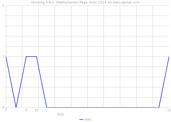 Holding 4 B.V. (Netherlands) Page visits 2024 